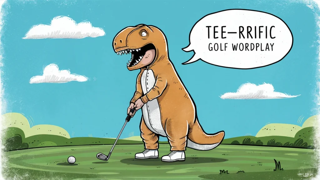 Tee-rrific Golf Wordplay 