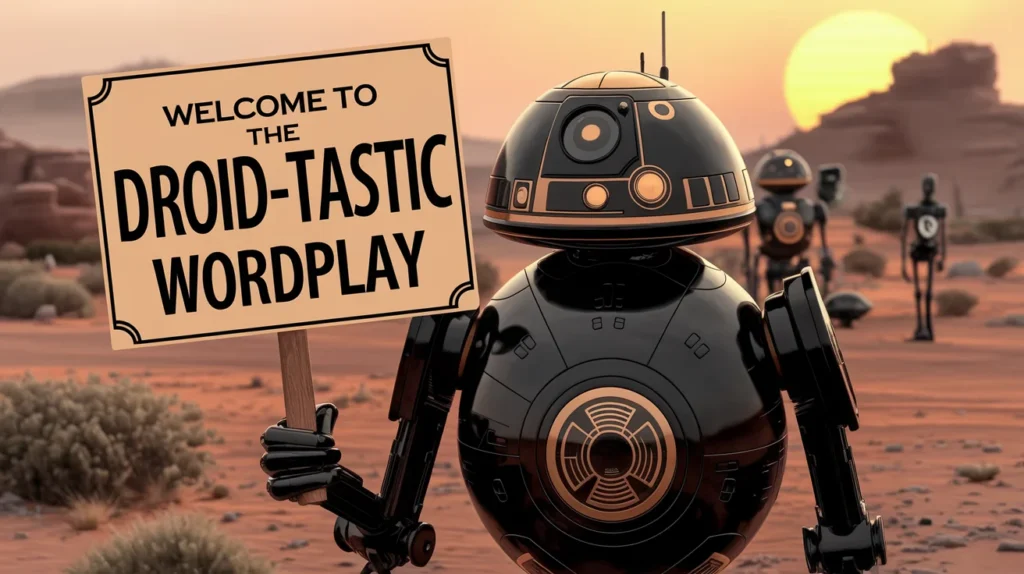 Droid-tastic Wordplay