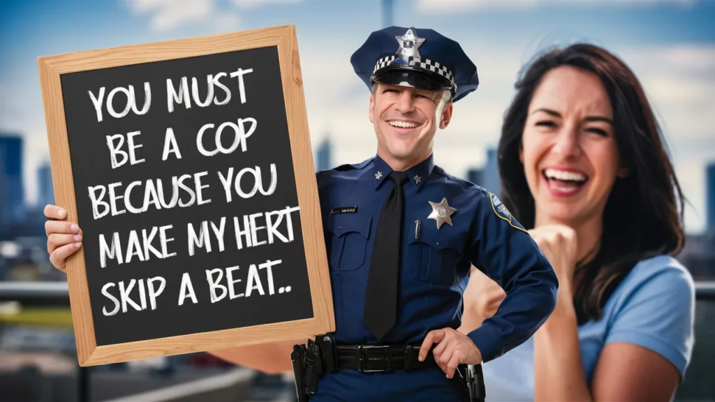 Funny Cop Pickup Lines 