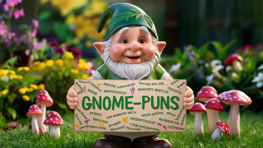 Gnome Travel Puns