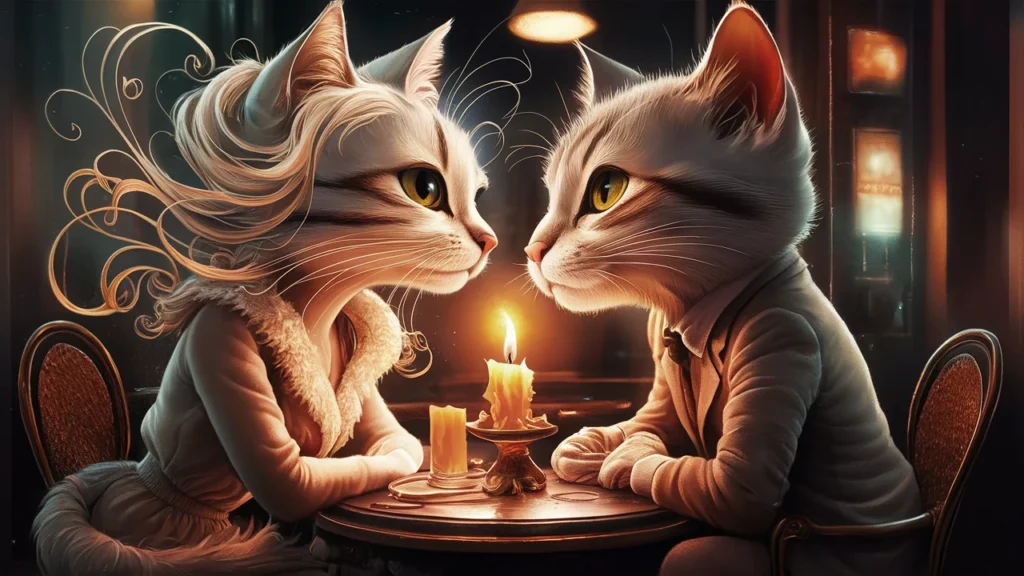 Romantic Cat Rizz Lines